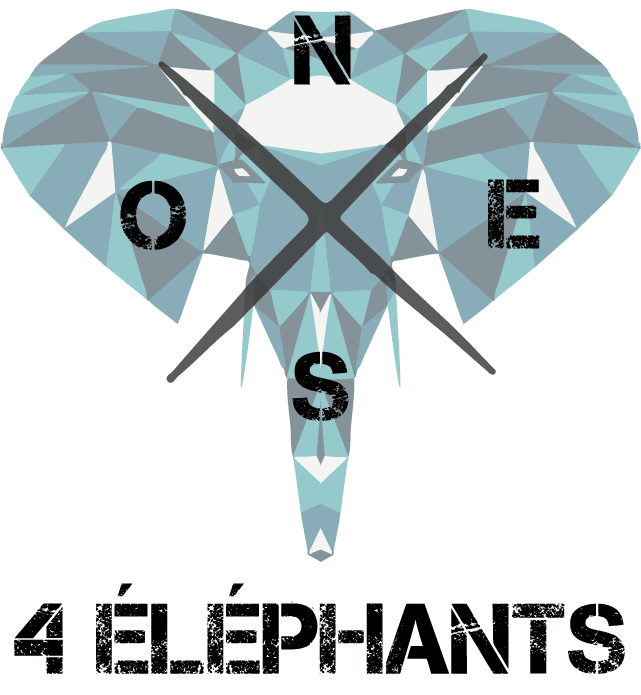logo de l’association Les 4 Elephants